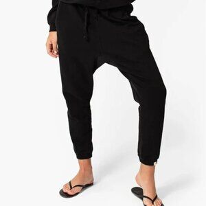 TKEES vintage black core jogger, size 2